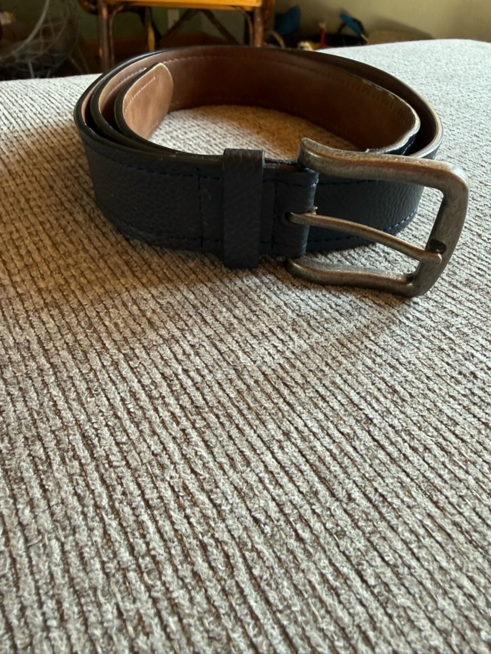 Black Leather Belt